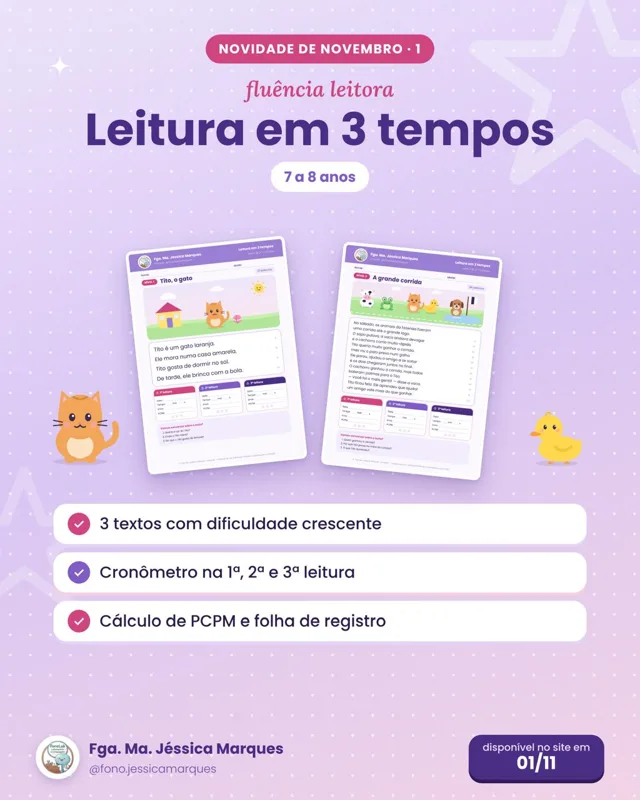 Prévia do material Leitura em 3 tempos